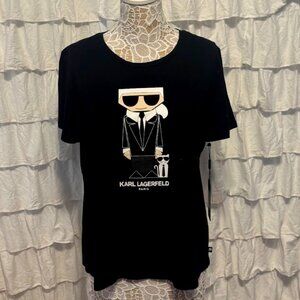 Karl Lagerfeld graphic tee